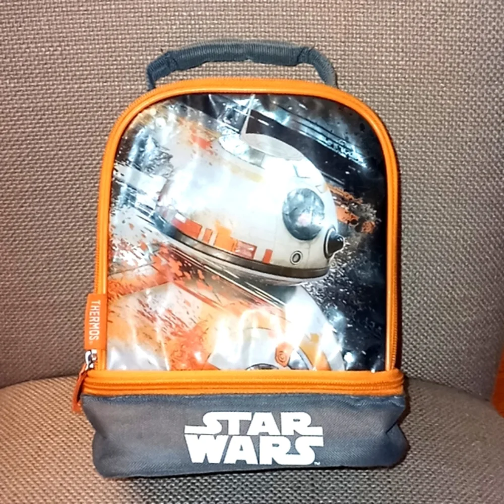 Thermos Brand Star Wars BB-8 Insulated  Lunch Bag and Water Bottle